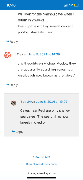 Thread 3 - Michael Mosley missing after disappearing on holiday walk