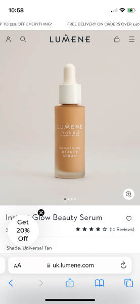 Lightweight alternative to foundation for problem skin