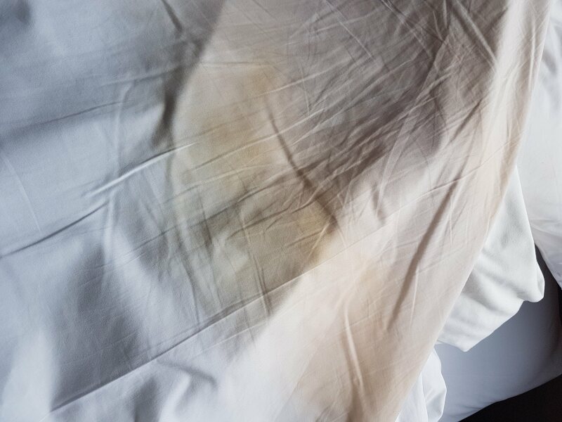 Airbnb host requested £200 reimbursement fee for makeup/fake tan on linen