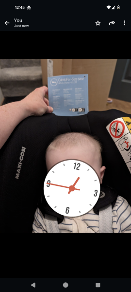Axkid car seat and not fitting