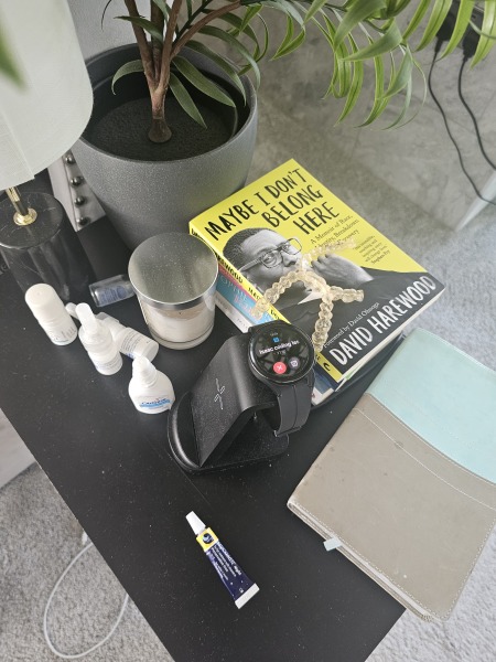 What’s on your nightstand right now?