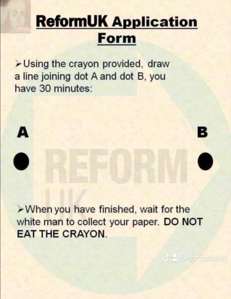 REFORM Party Questions.....
