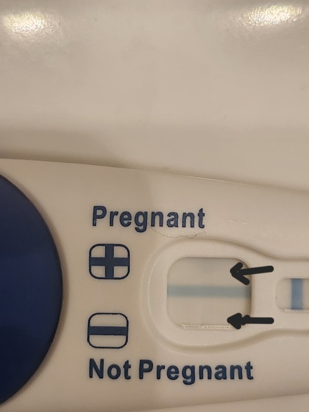 Is this a the beginning of a faint positive?