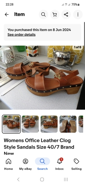 Leather sandals - where are you?