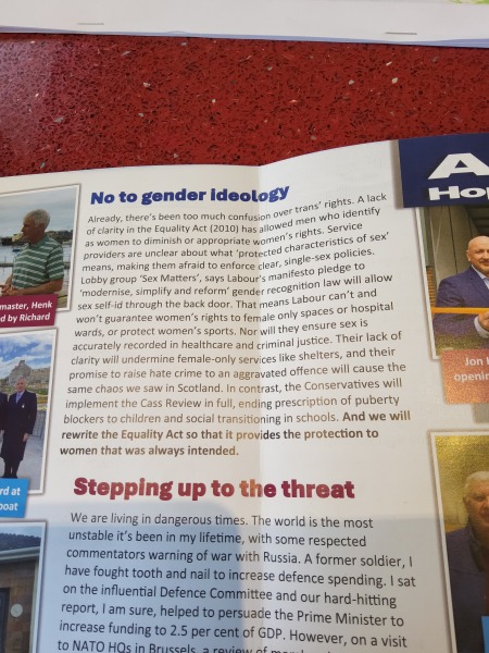 Vote for local Tory candidate or spoil vote?