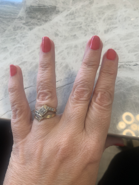 I'm not happy with how she did my nails