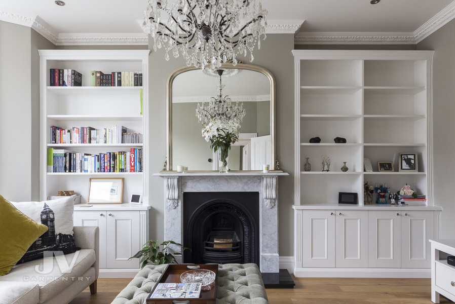 Asymmetrical alcoves