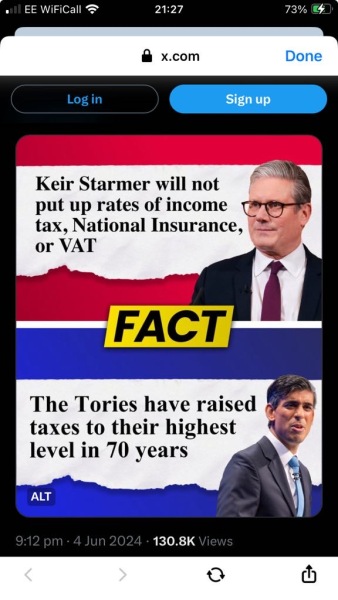 Tonight's TV debate Sunak v Starmer - any predictions?