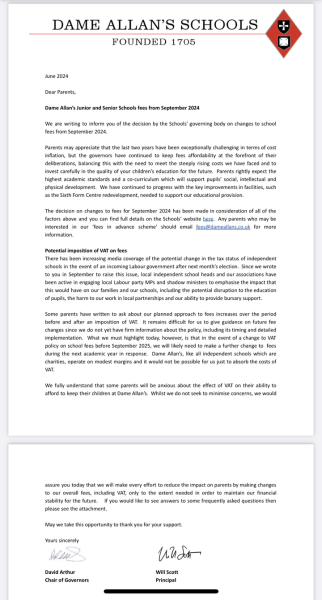 Dame Allans Newcastle - Strikes