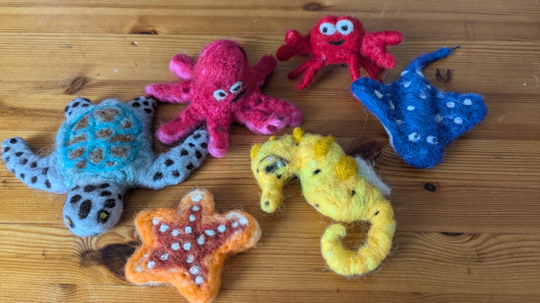 Needle felting inspiration
