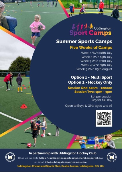 Uddingston Sports Camps- Summer 2024