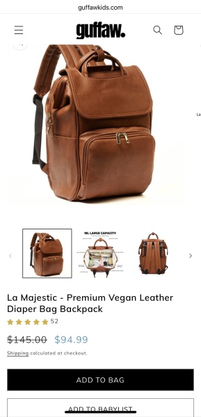 Nappy Bag - Share What You Chose