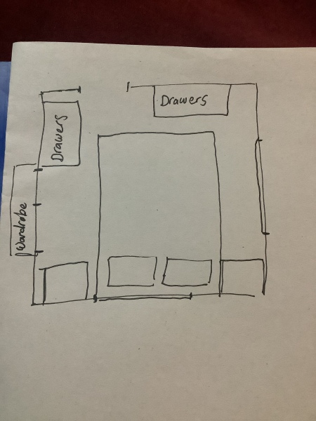 Double bed advice for tall people