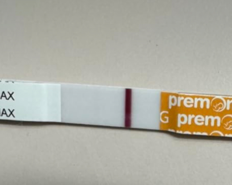 Faint positive Premom tests