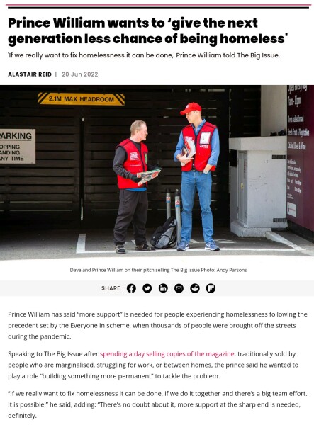William and the Big Issue