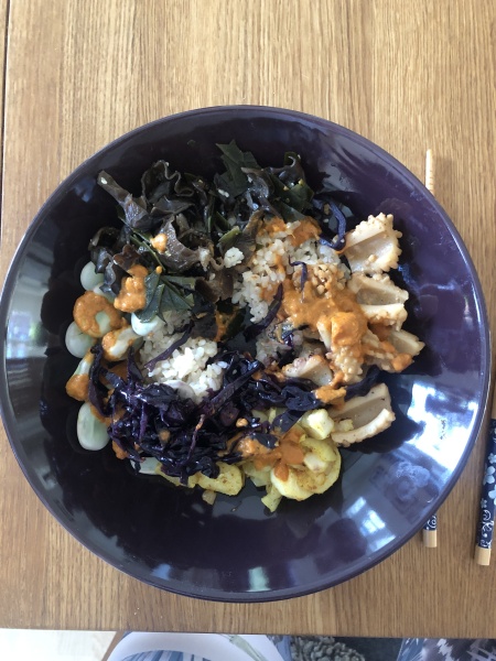 Taking a photo of everything I eat