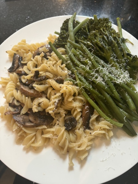 Taking a photo of everything I eat