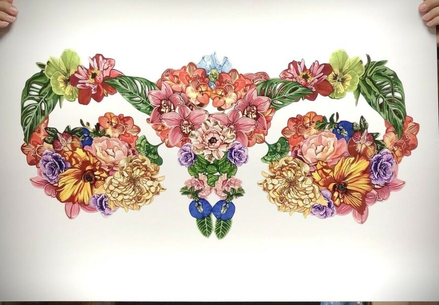 What do you have on the walls in the bedroom?