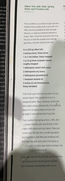 Good way to cook tofu?