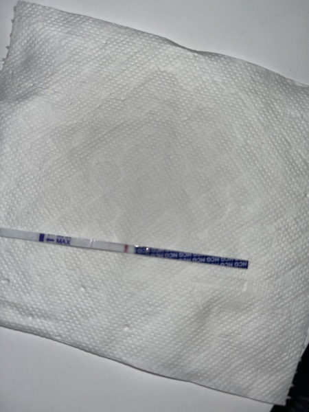 evap or faint positive?