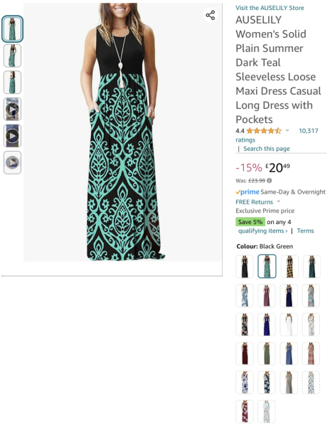 Flattering summer dress