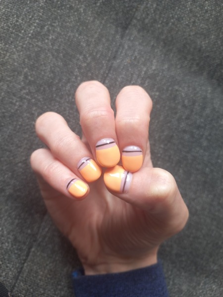I'm not happy with how she did my nails