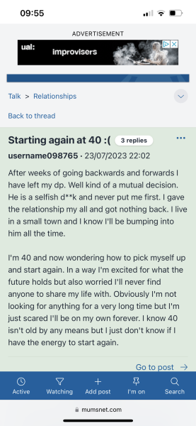 We had an affair