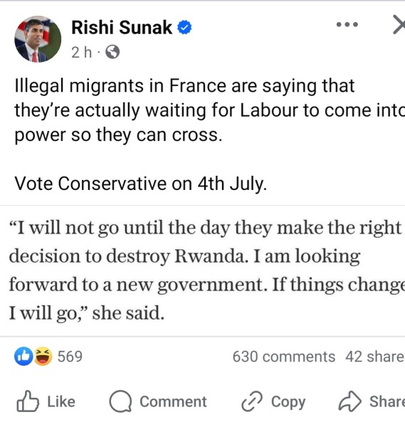 Thread 51 Sunak: A William Hill to die on