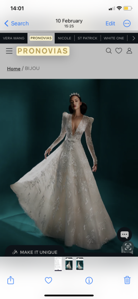 Too pale for a wedding?