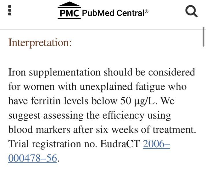 To think NHS guidelines are made on pure whim?