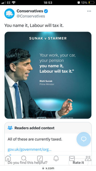 Thread 47 Sunak : The Ship of Fools sails on