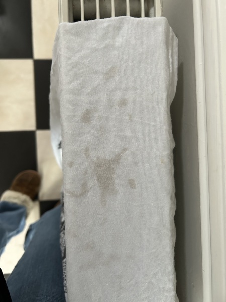Weird stains from washing machine