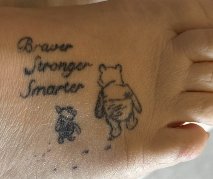 Got my first tattoo at age 57!