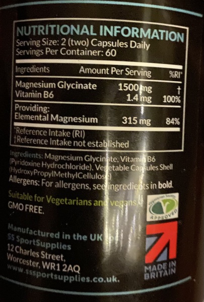 Q about Magnesium and Dosage