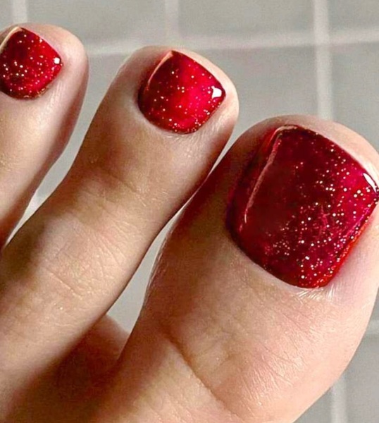 What colour is your pedicure?