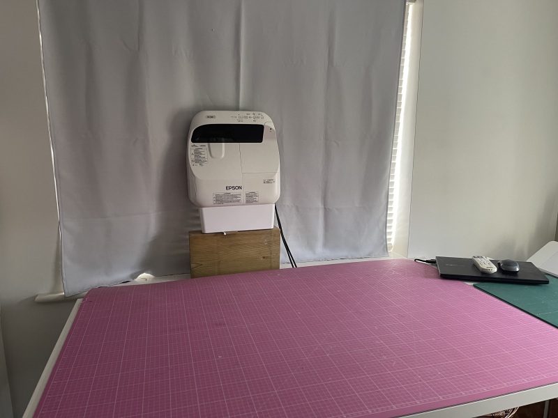 Does anyone use a projector for cutting patterns?