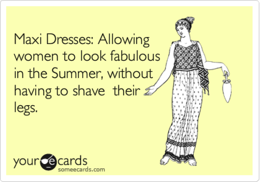 Would you go out with hairy legs?