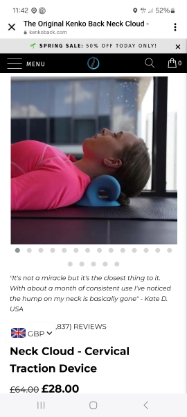 Those 'fixing your neck hump' adverts