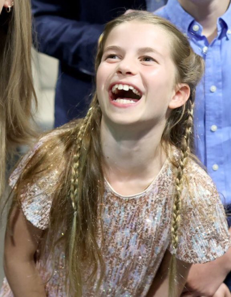 Will, George & Charlotte - Taylor Swift concert (photos)