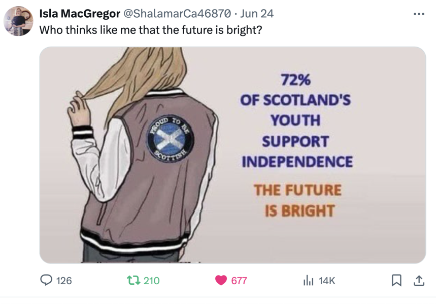 Why can't we keep Scottish oil?