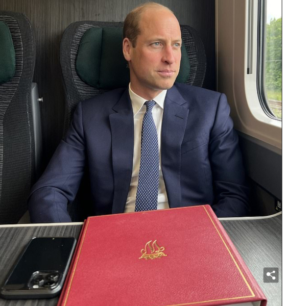 The latest photo of the heir to the throne
