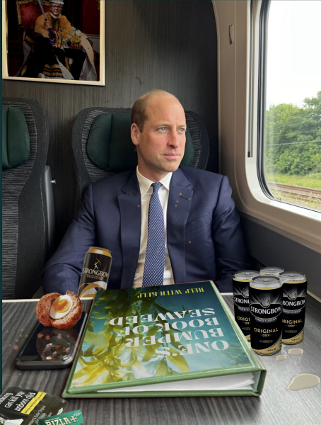 The latest photo of the heir to the throne