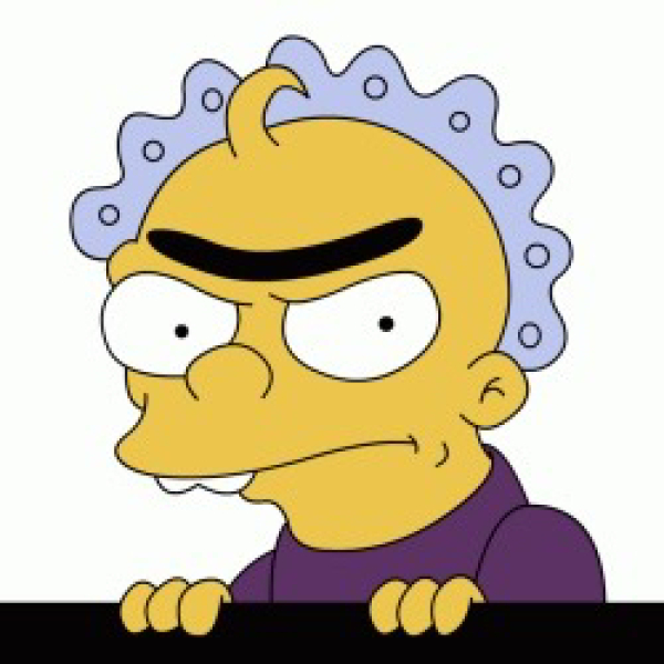 Eyebrows dyed yesterday - gone a bit Groucho Marx...