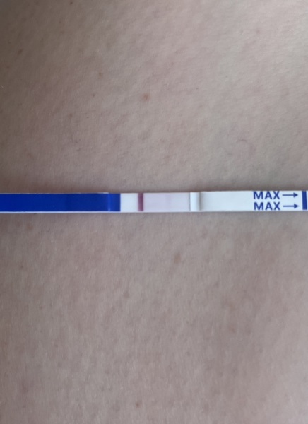 Is this test positive?