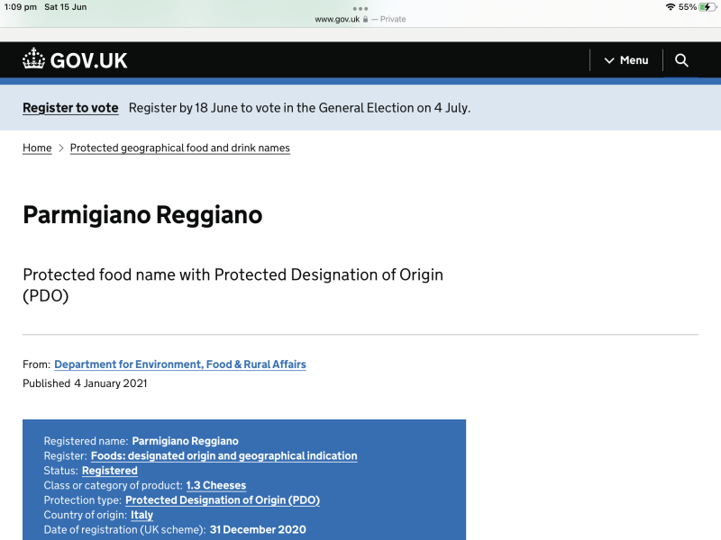 That restaurants should know parmesan isn't vegetarian?