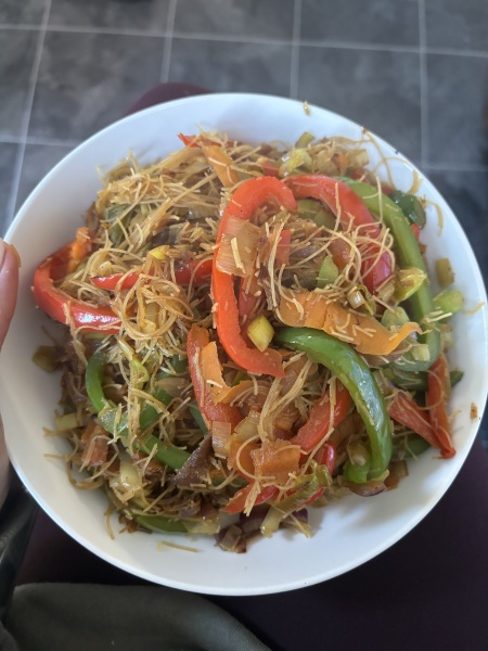 Taking a photo of everything I eat