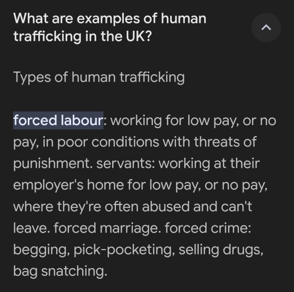 AIBU to think human trafficking only happens in foreign countries and not in this country?