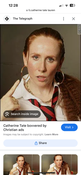 to wonder if a high ponytail sends a message I'm unaware of?