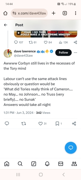 Thread 47 Sunak : The Ship of Fools sails on