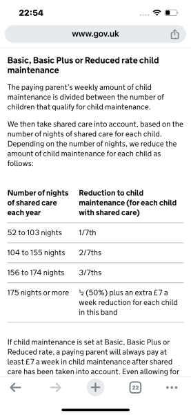 Child Maintenance Stress